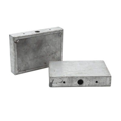 Card reader support 155 x 205 mm - galvanized